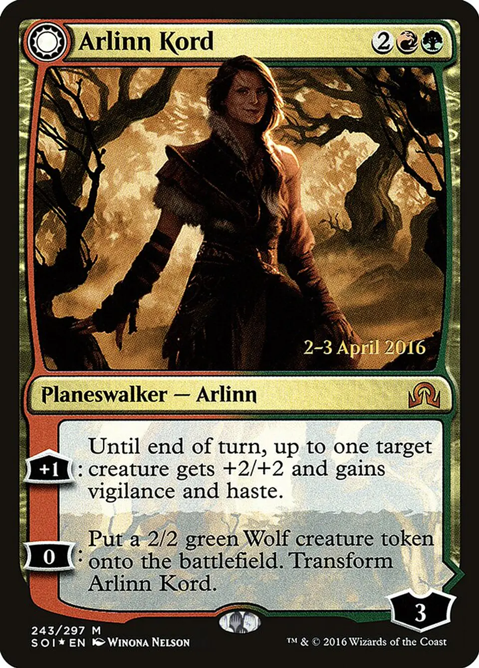 Arlinn Kord // Arlinn, Embraced by the Moon (Pre-release) 1