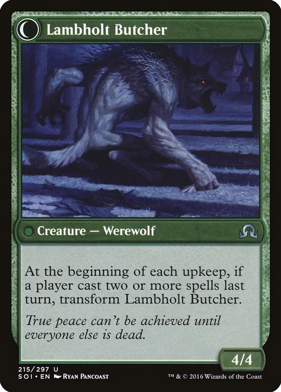Lambholt Pacifist // Lambholt Butcher 2