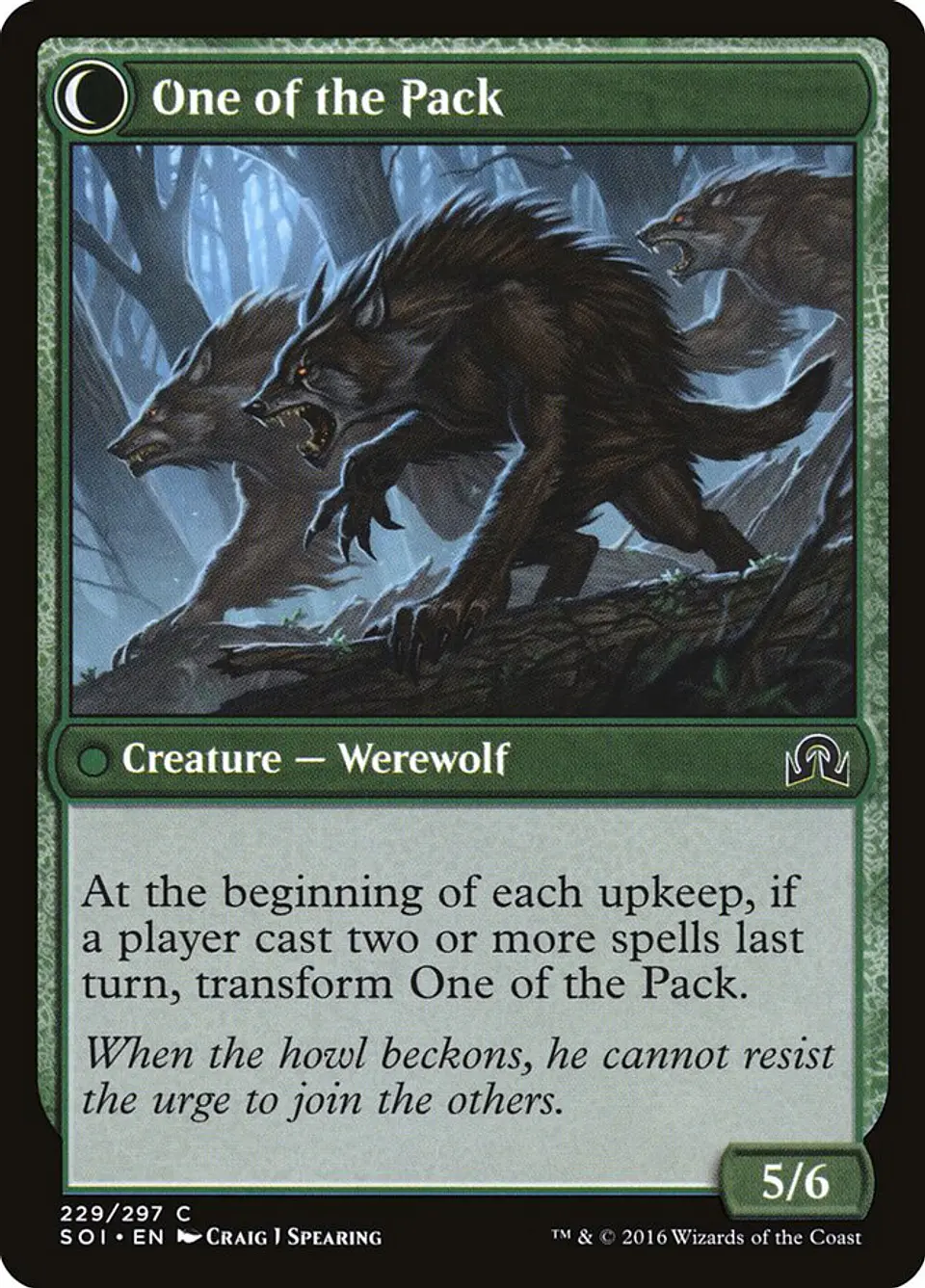 Solitary Hunter // One of the Pack 2