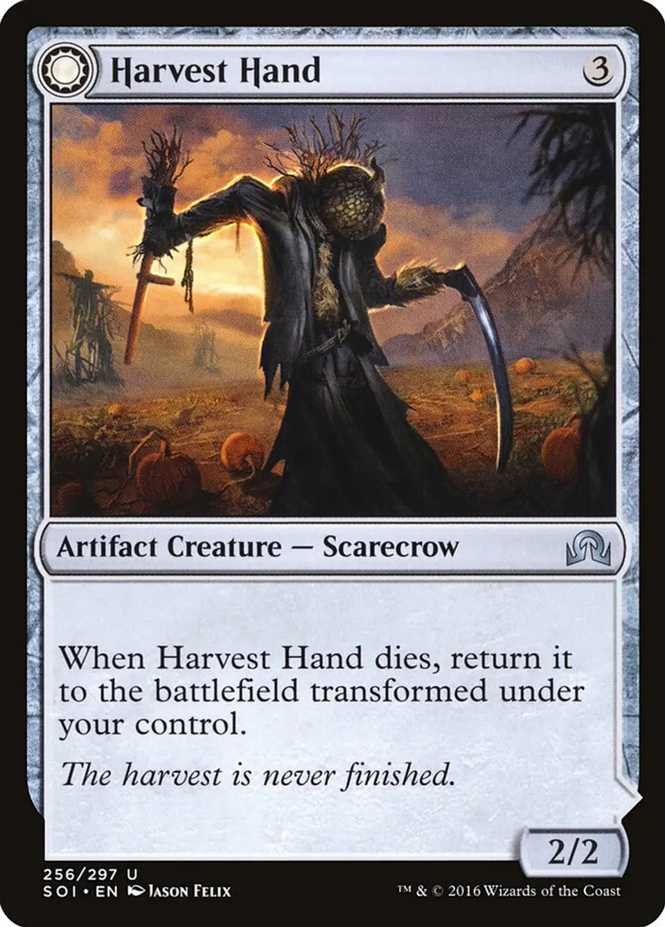 Harvest Hand // Scrounged Scythe 1