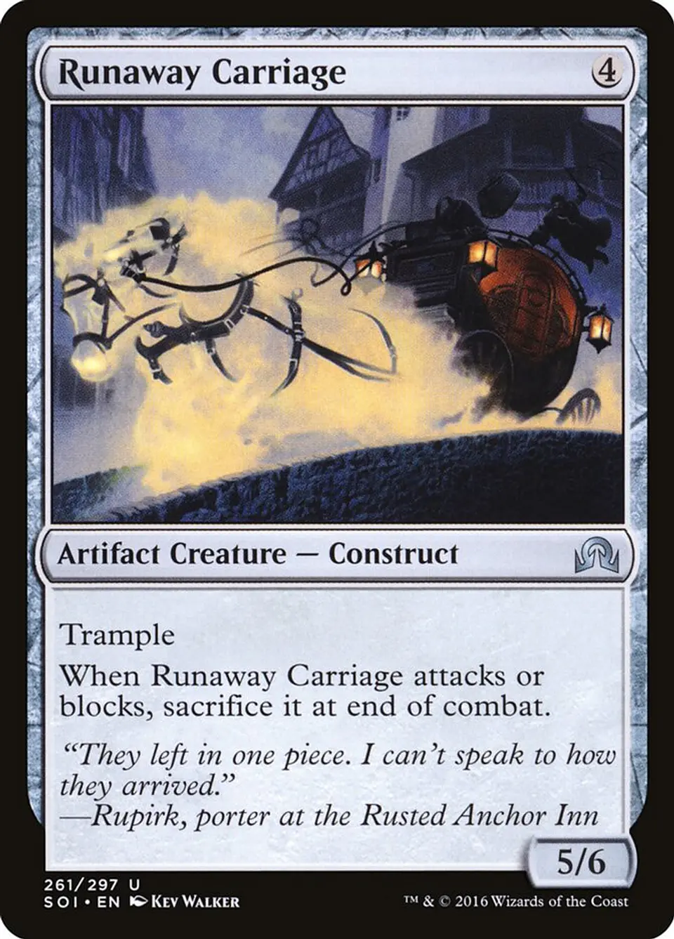 Runaway Carriage 1