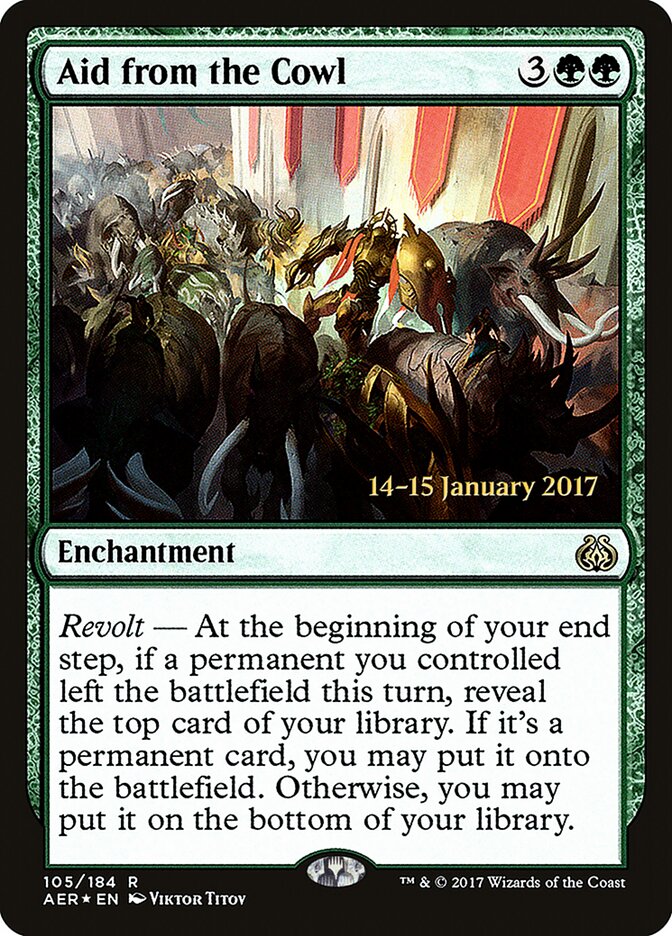 Aid from the Cowl (Pre-release)