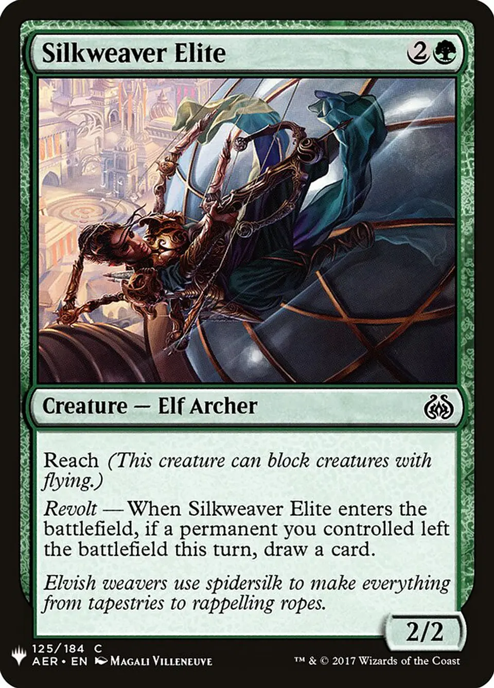 Silkweaver Elite (The List) 1