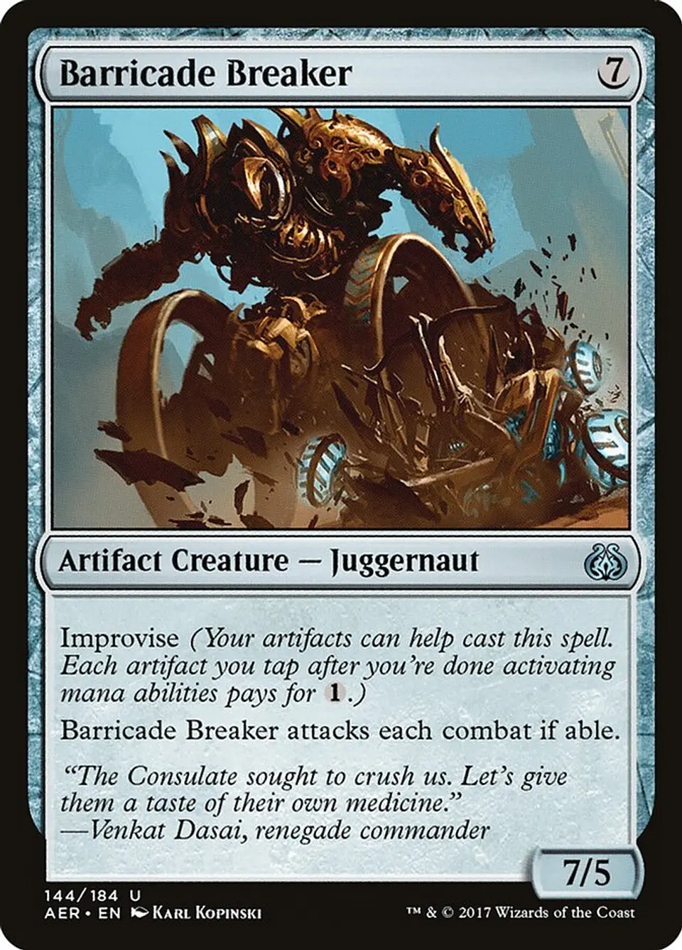 Barricade Breaker 1