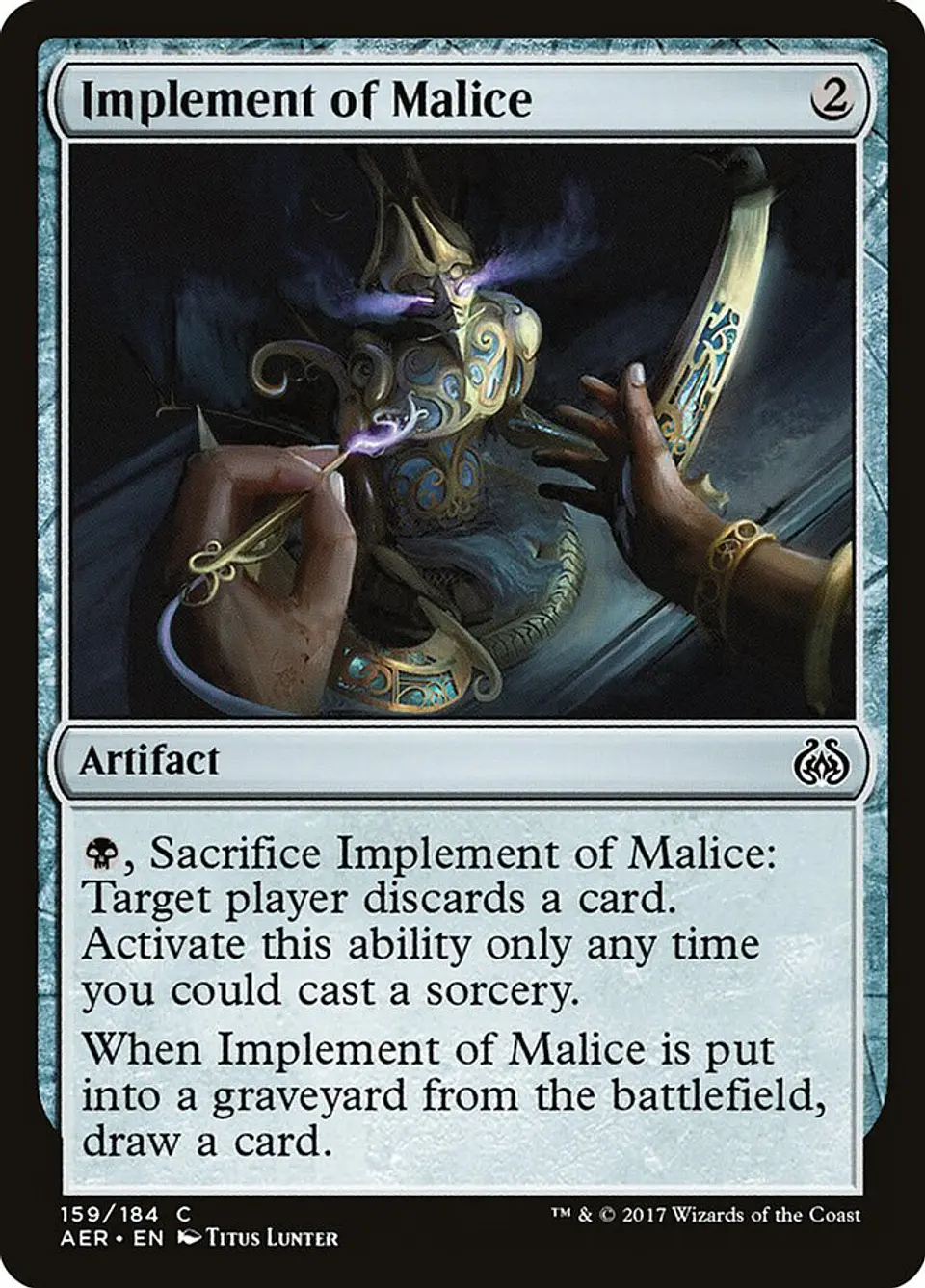 Implement of Malice 1