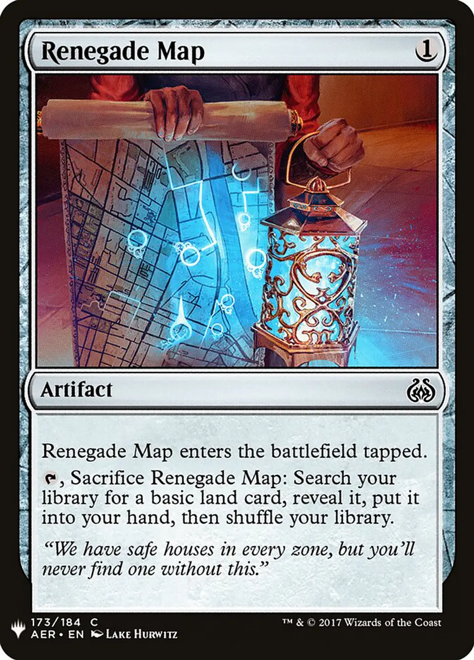Renegade Map (The List) 1