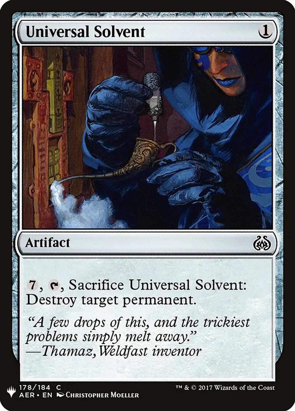 Universal Solvent (The List) 1