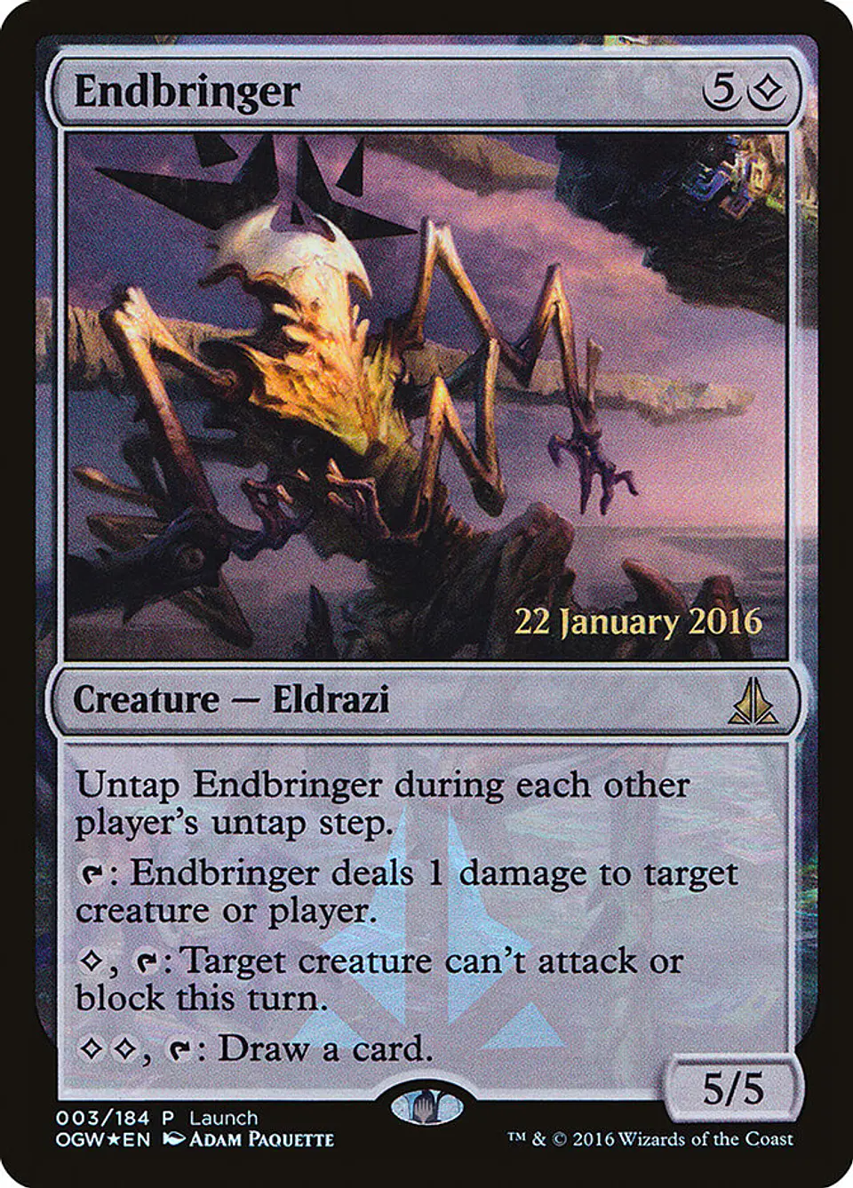 Endbringer (Promo) 1