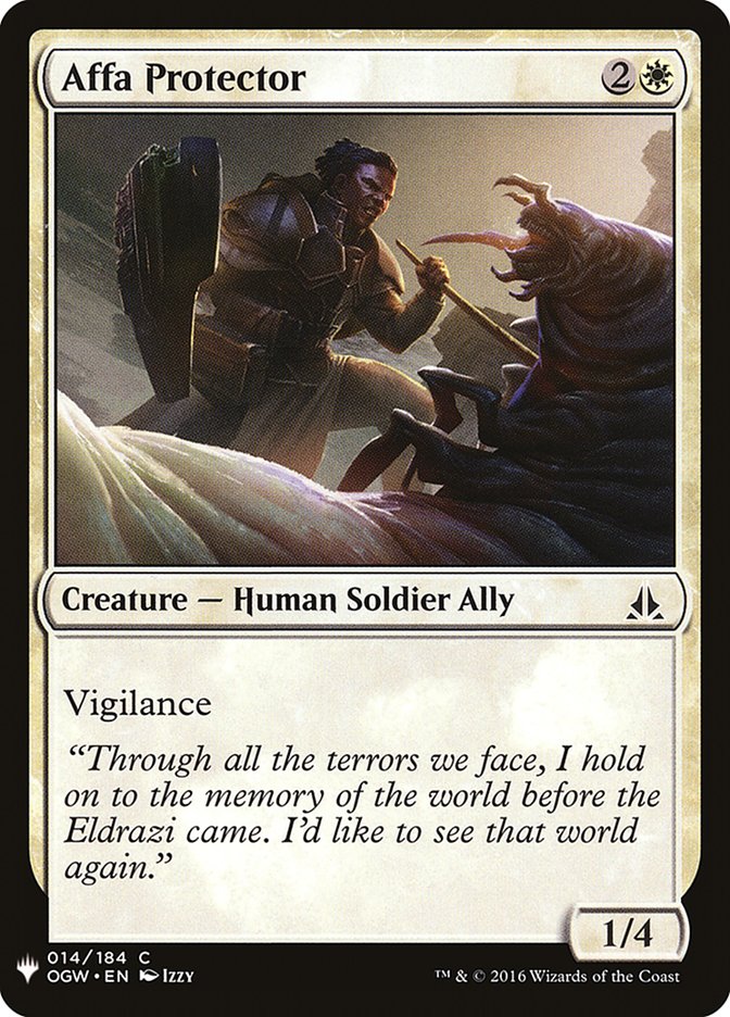 Affa Protector (The List)