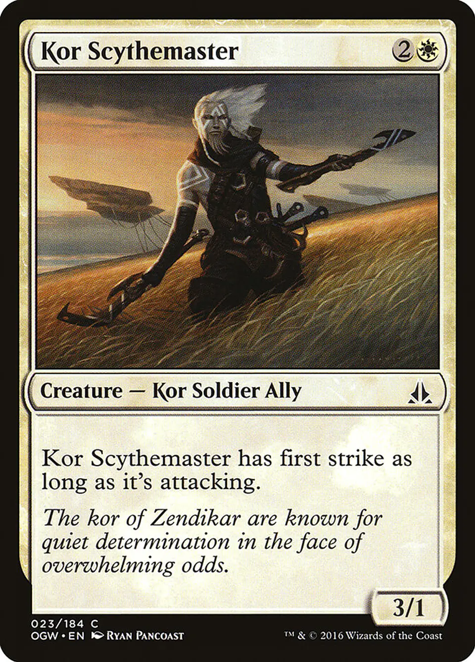 Kor Scythemaster 1