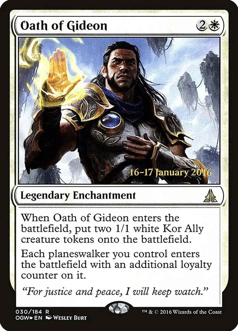 Oath of Gideon (Pre-release) 1