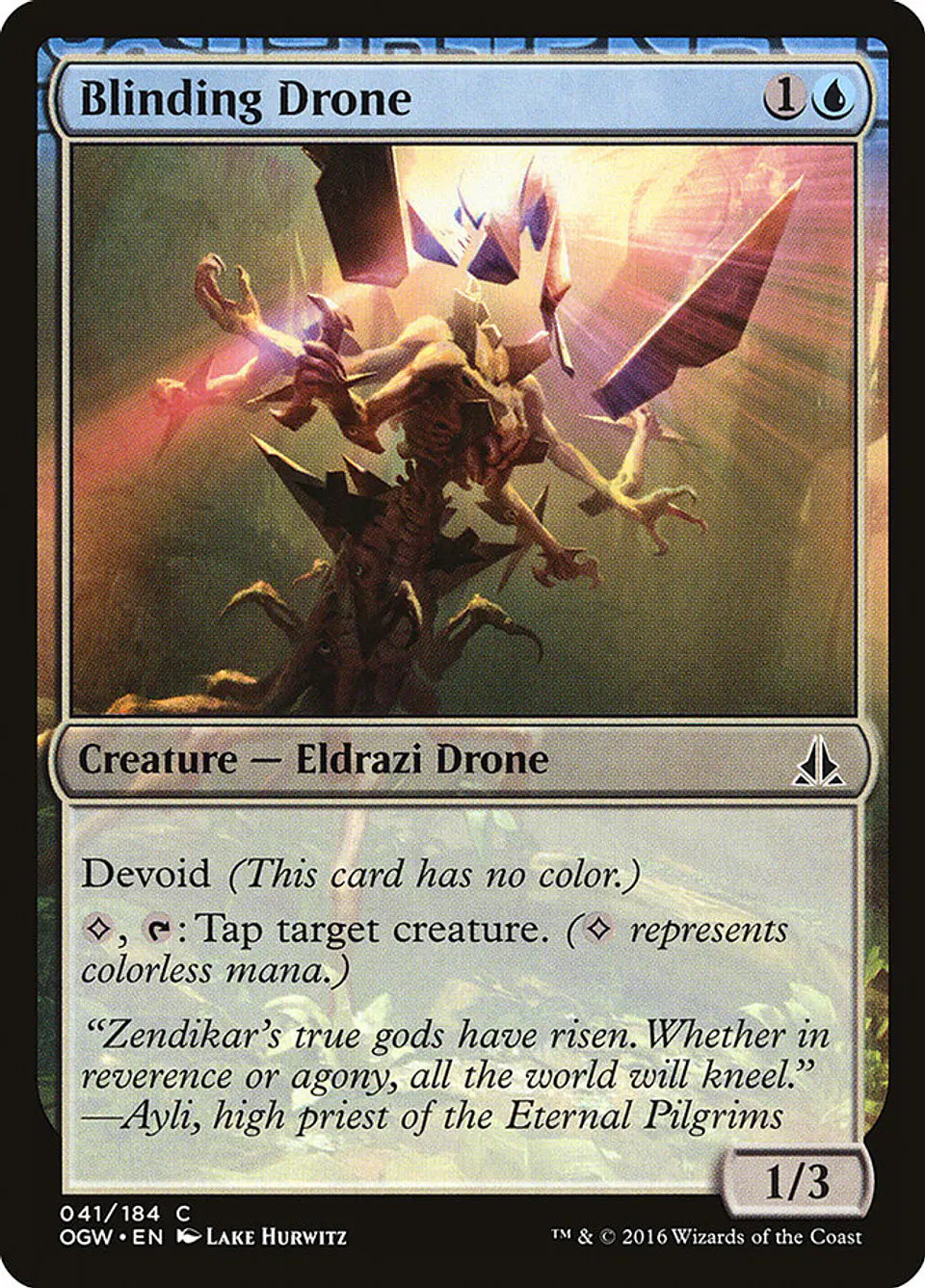 Blinding Drone 1