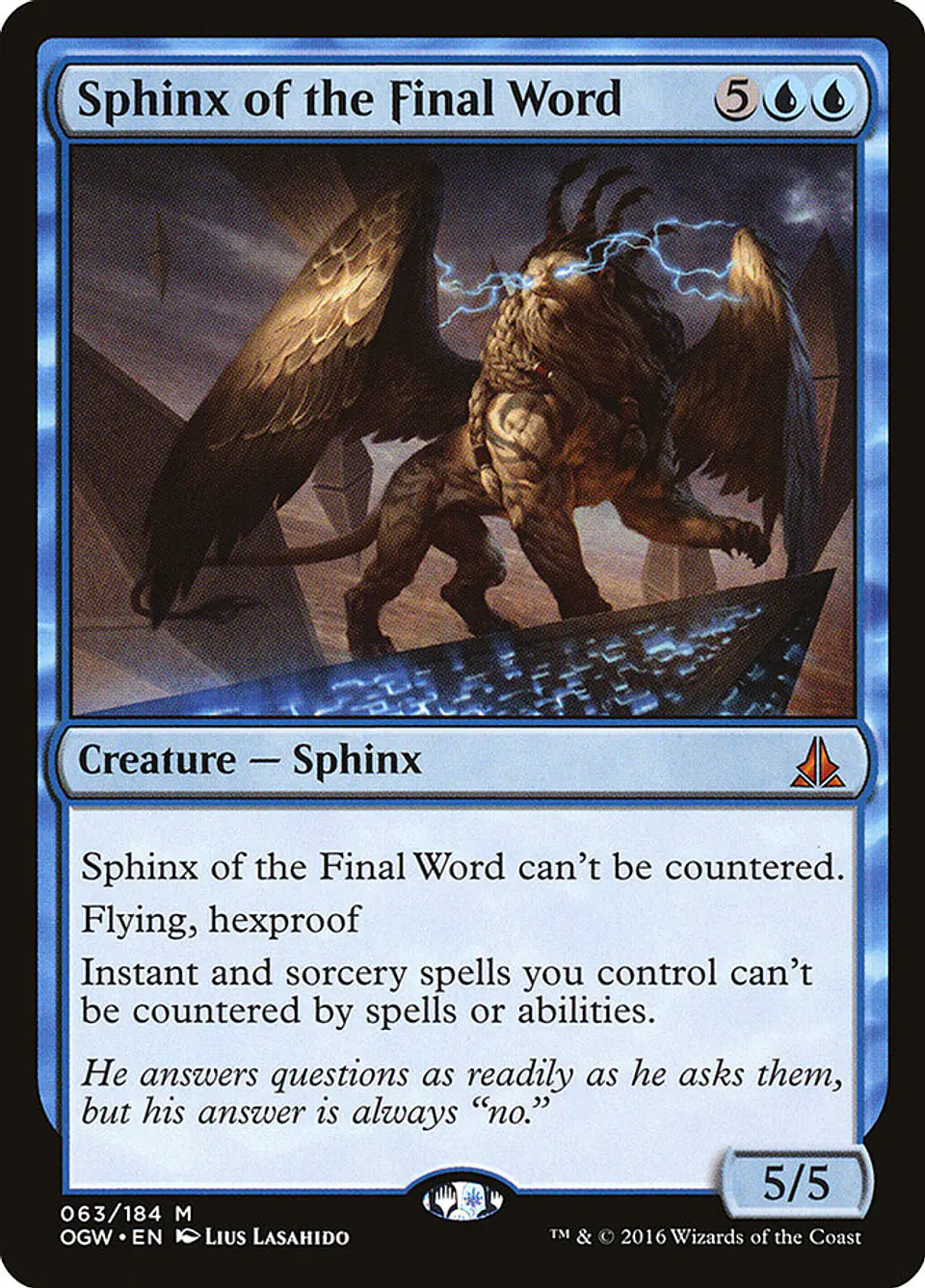 Sphinx of the Final Word 1