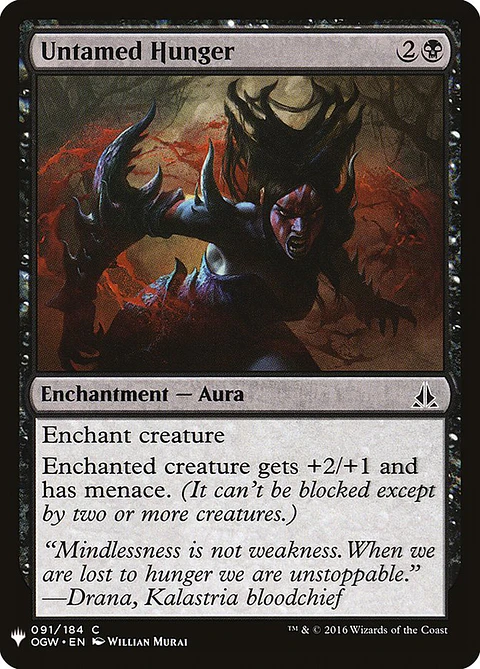 Untamed Hunger (The List)