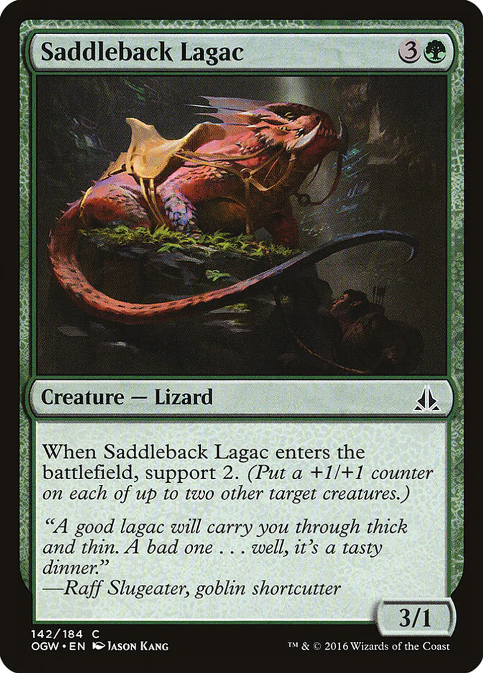 Saddleback Lagac 1