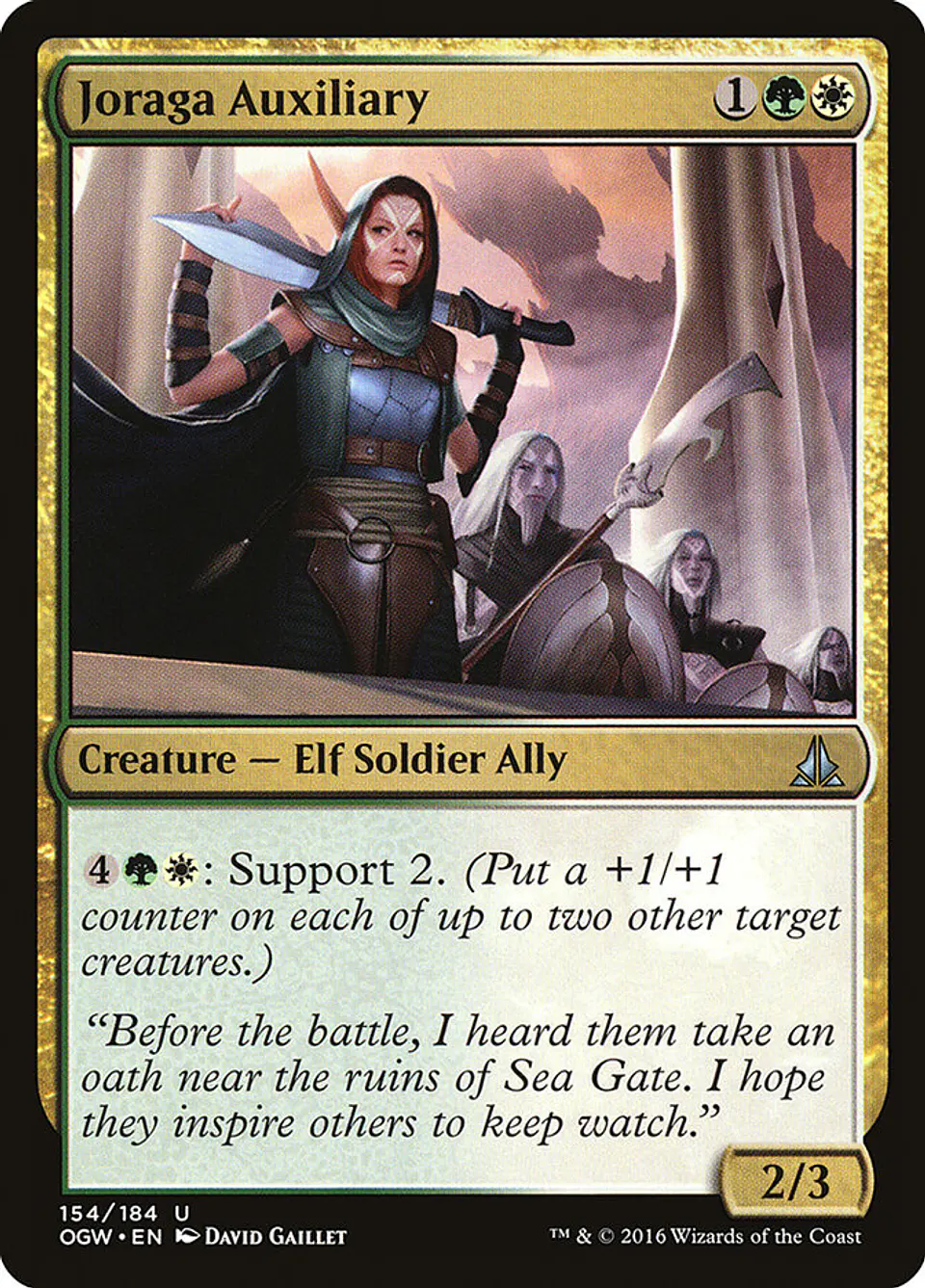 Joraga Auxiliary 1