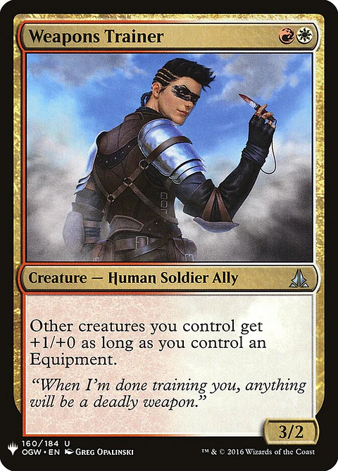 Weapons Trainer (The List)