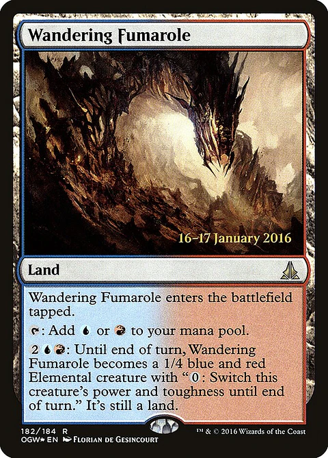 Wandering Fumarole (Pre-release)