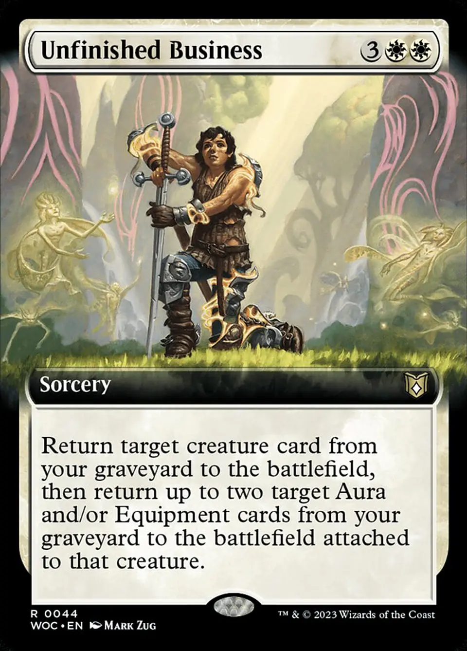 Unfinished Business (Extended Art) 1