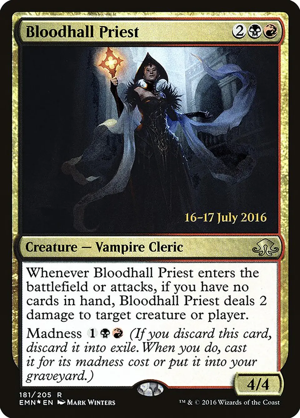 Bloodhall Priest (Pre-release) 1