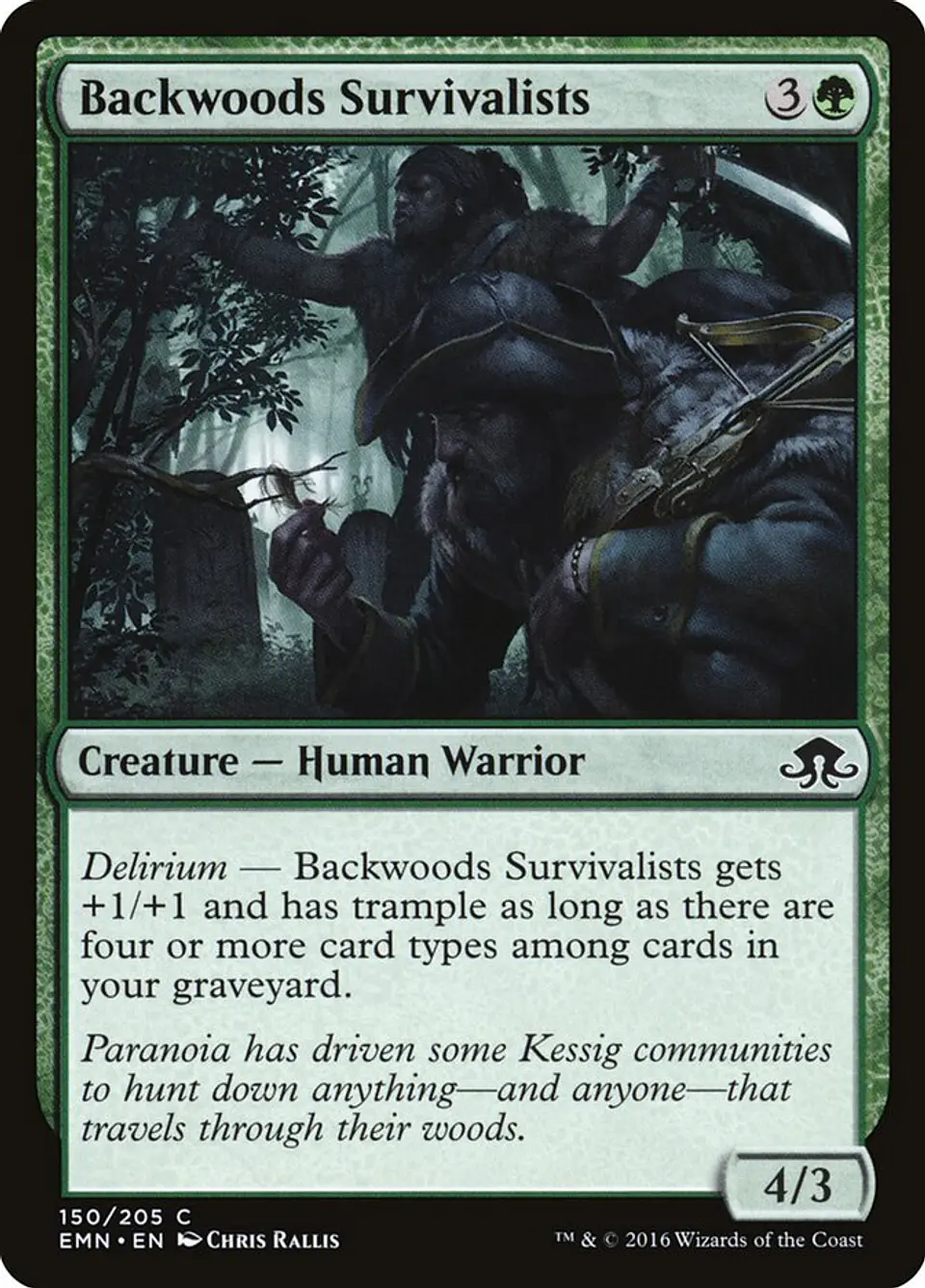 Backwoods Survivalists 1