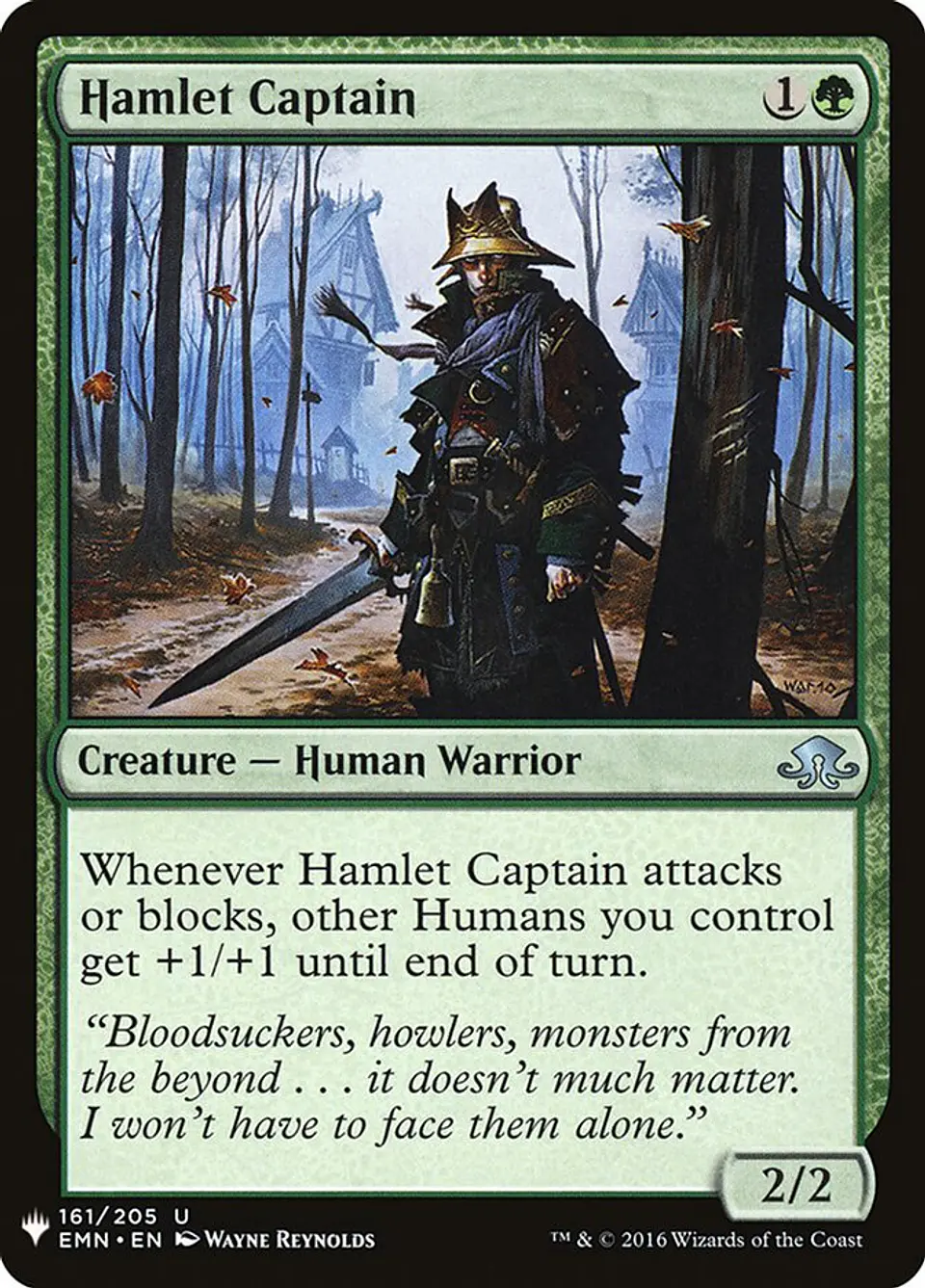 Hamlet Captain (The List) 1
