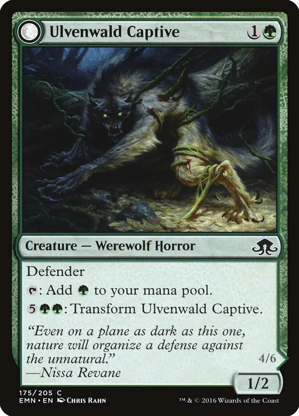 Ulvenwald Captive // Ulvenwald Abomination 1