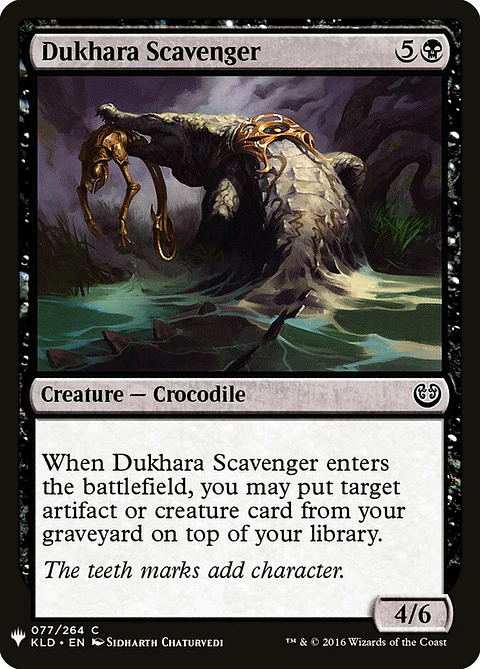 Dukhara Scavenger (The List)