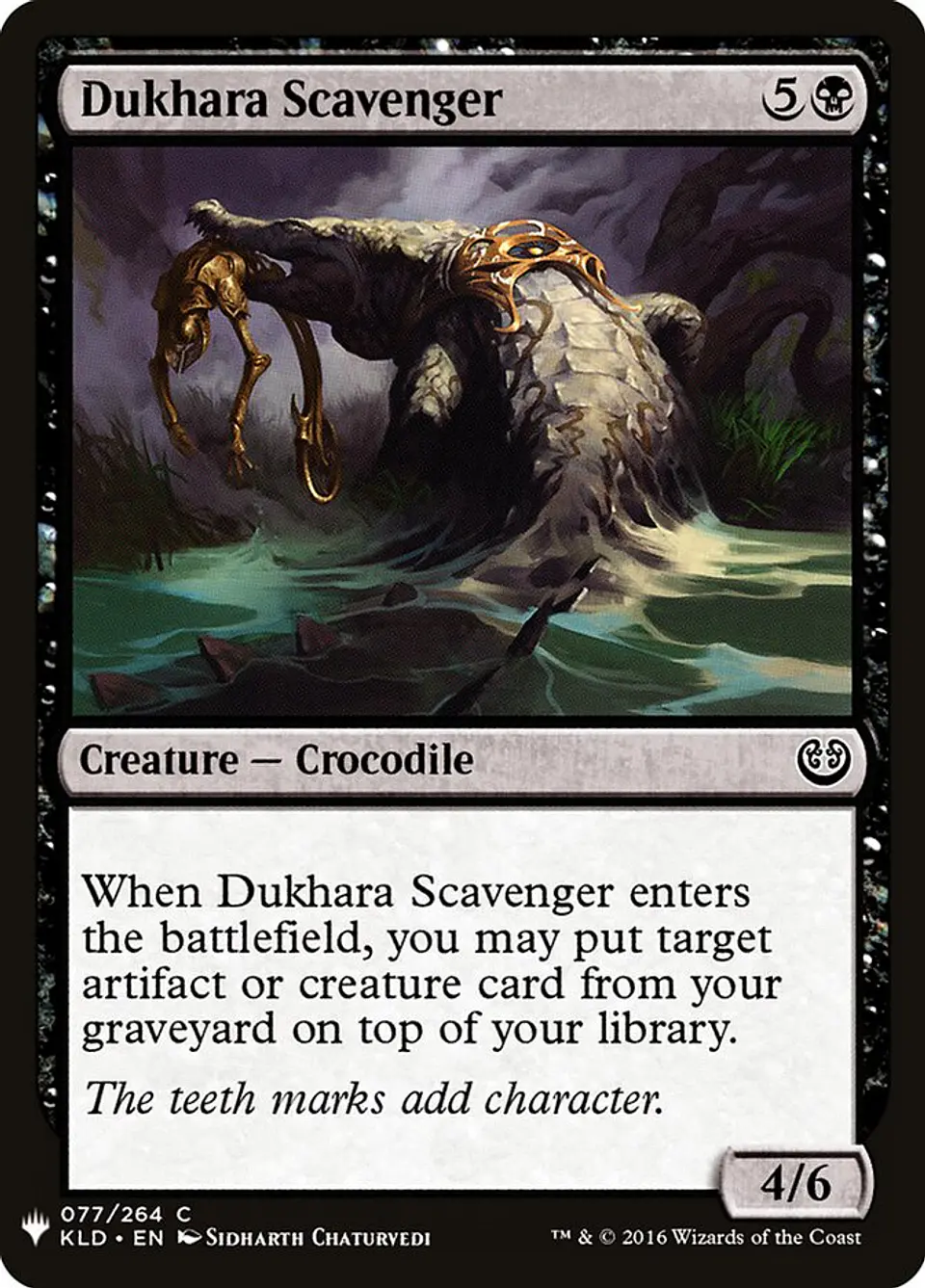 Dukhara Scavenger (The List) 1