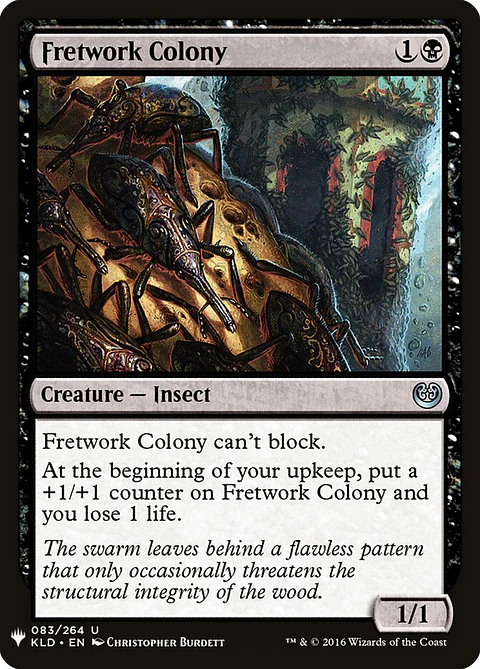 Fretwork Colony (The List)