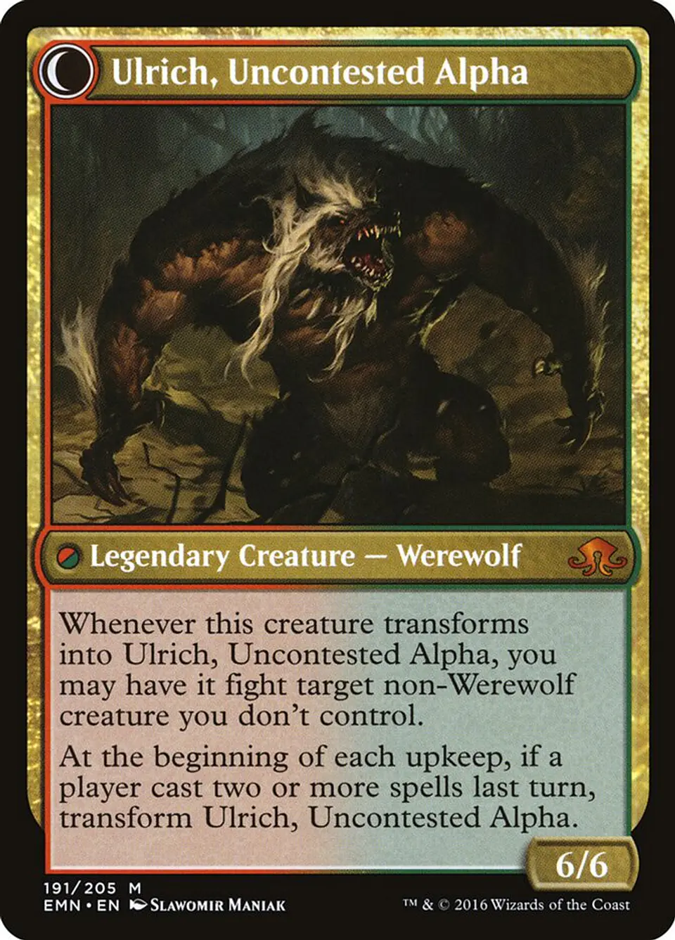 Ulrich of the Krallenhorde // Ulrich, Uncontested Alpha 2