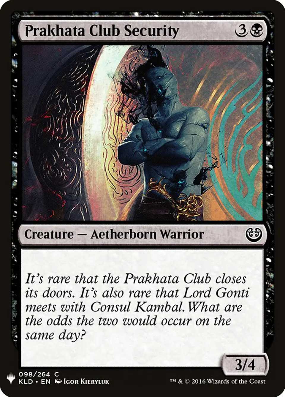 Prakhata Club Security (The List) 1