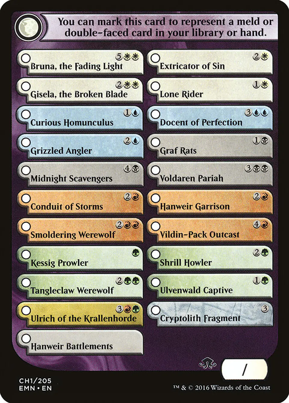 Eldritch Moon Checklist 1
