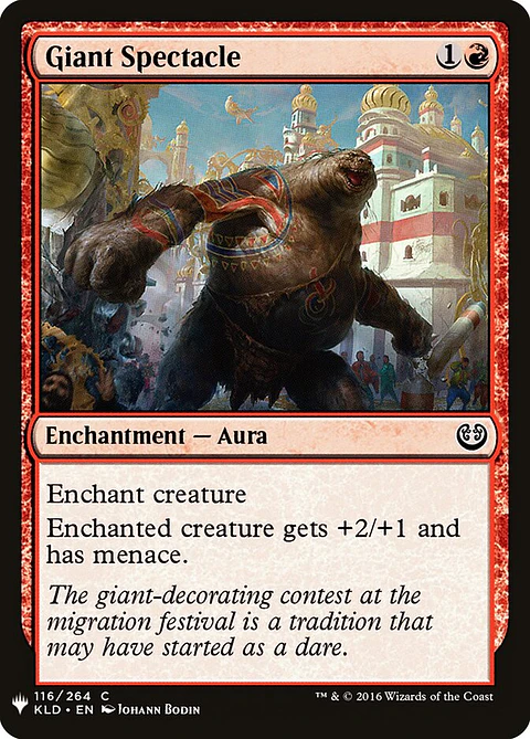 Giant Spectacle (The List)