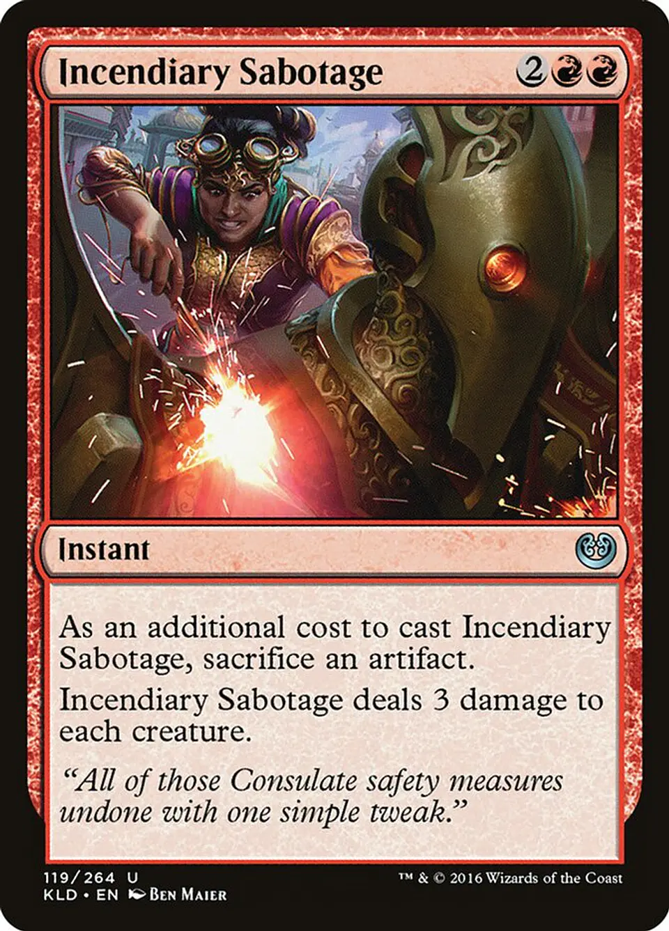 Incendiary Sabotage 1
