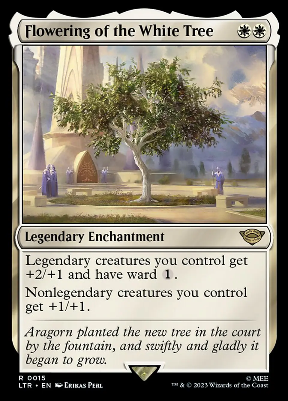 Flowering of the White Tree 1