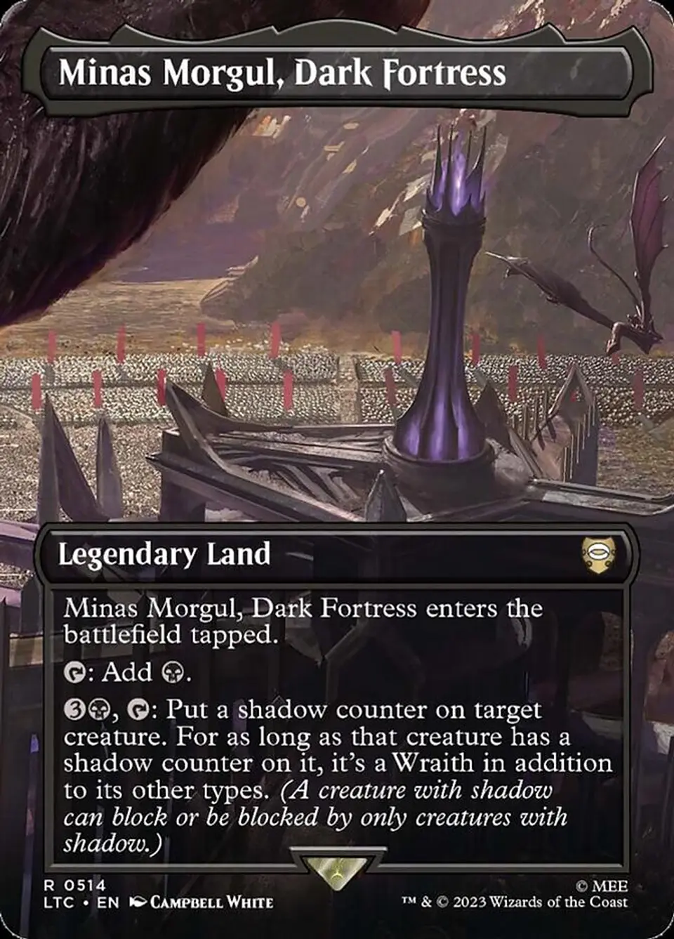 Minas Morgul, Dark Fortress (Borderless) 1