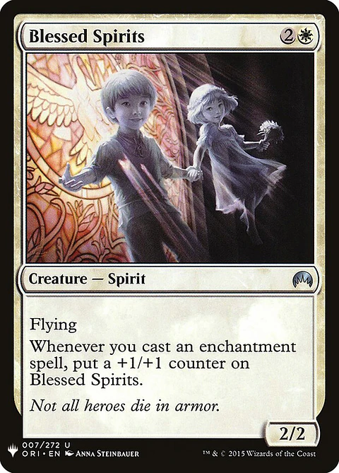 Blessed Spirits (The List)