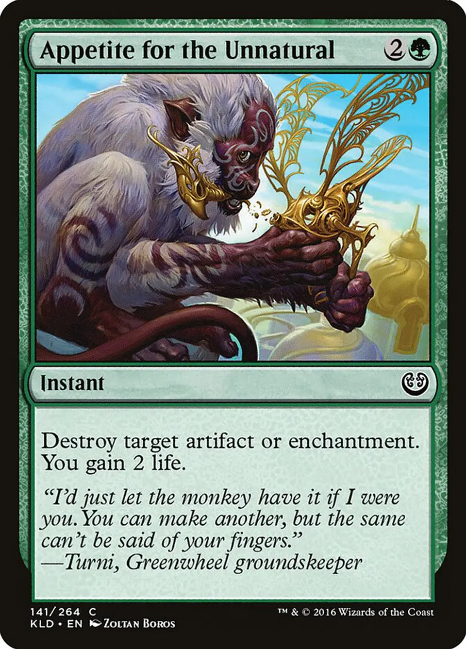 Appetite for the Unnatural 1