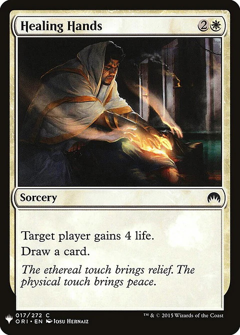 Healing Hands (The List)