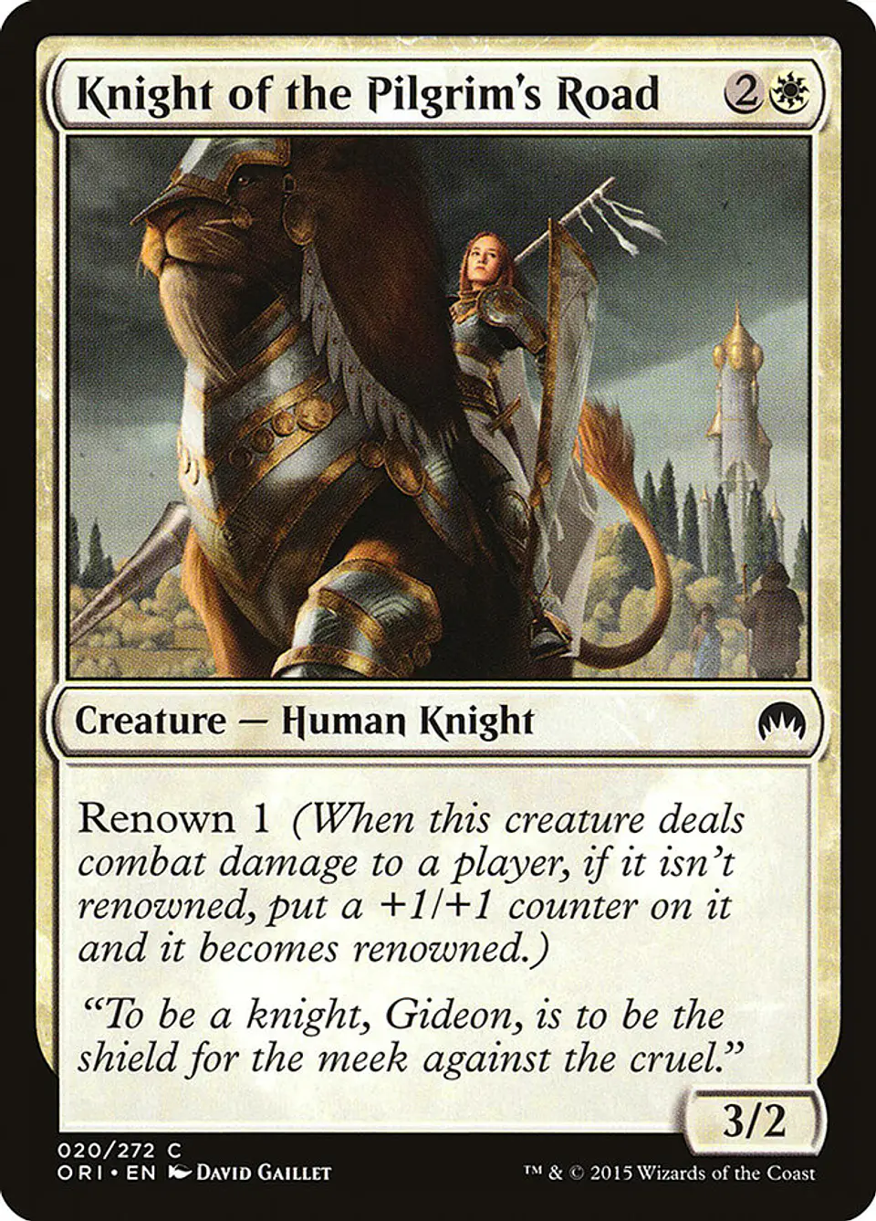 Knight of the Pilgrim's Road 1