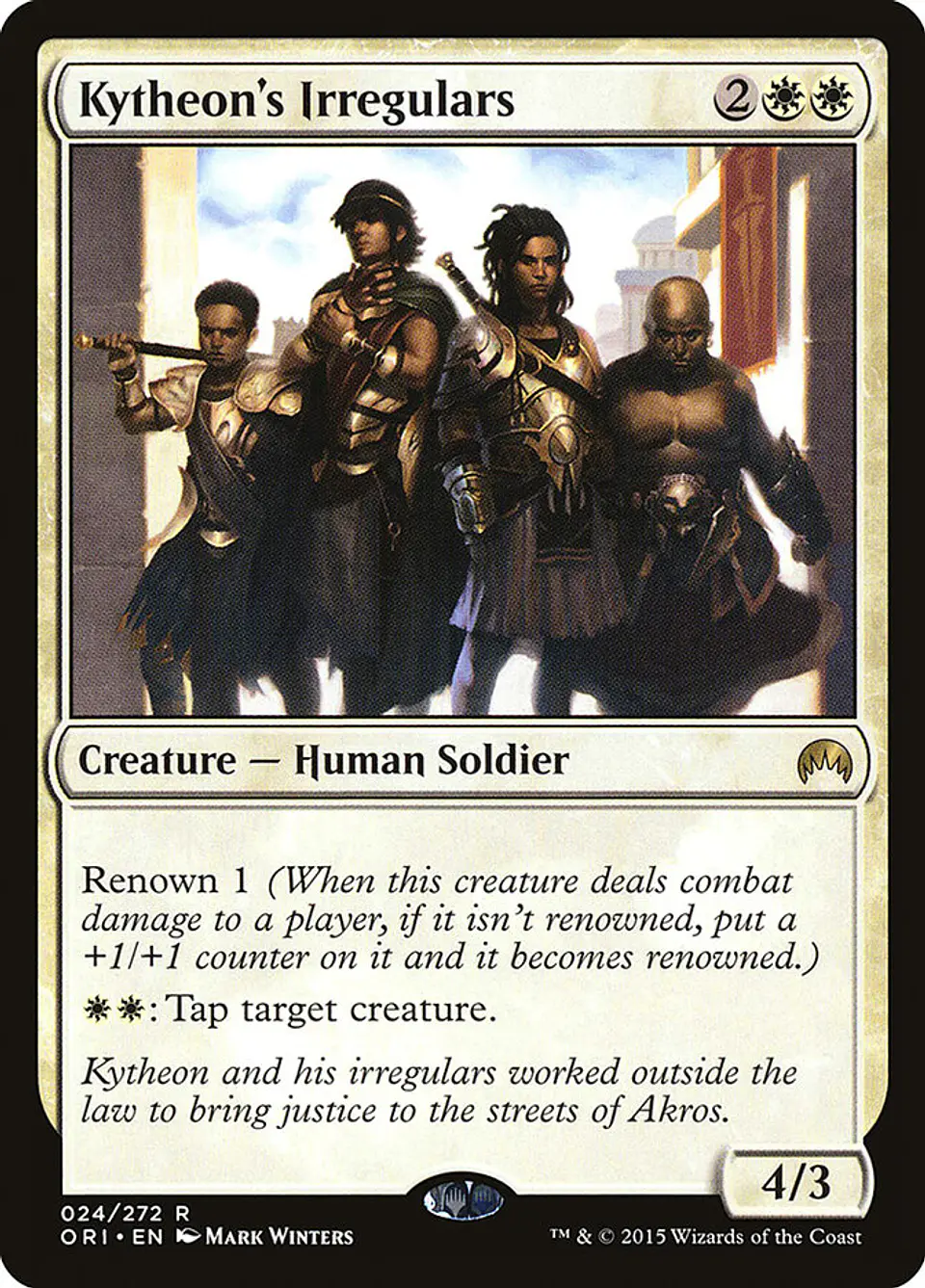 Kytheon's Irregulars 1