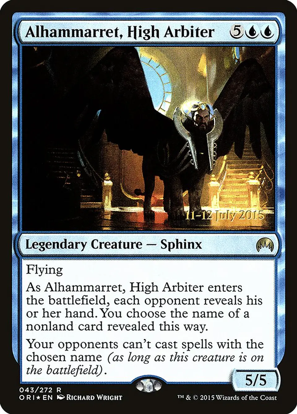 Alhammarret, High Arbiter (Pre-release) 1