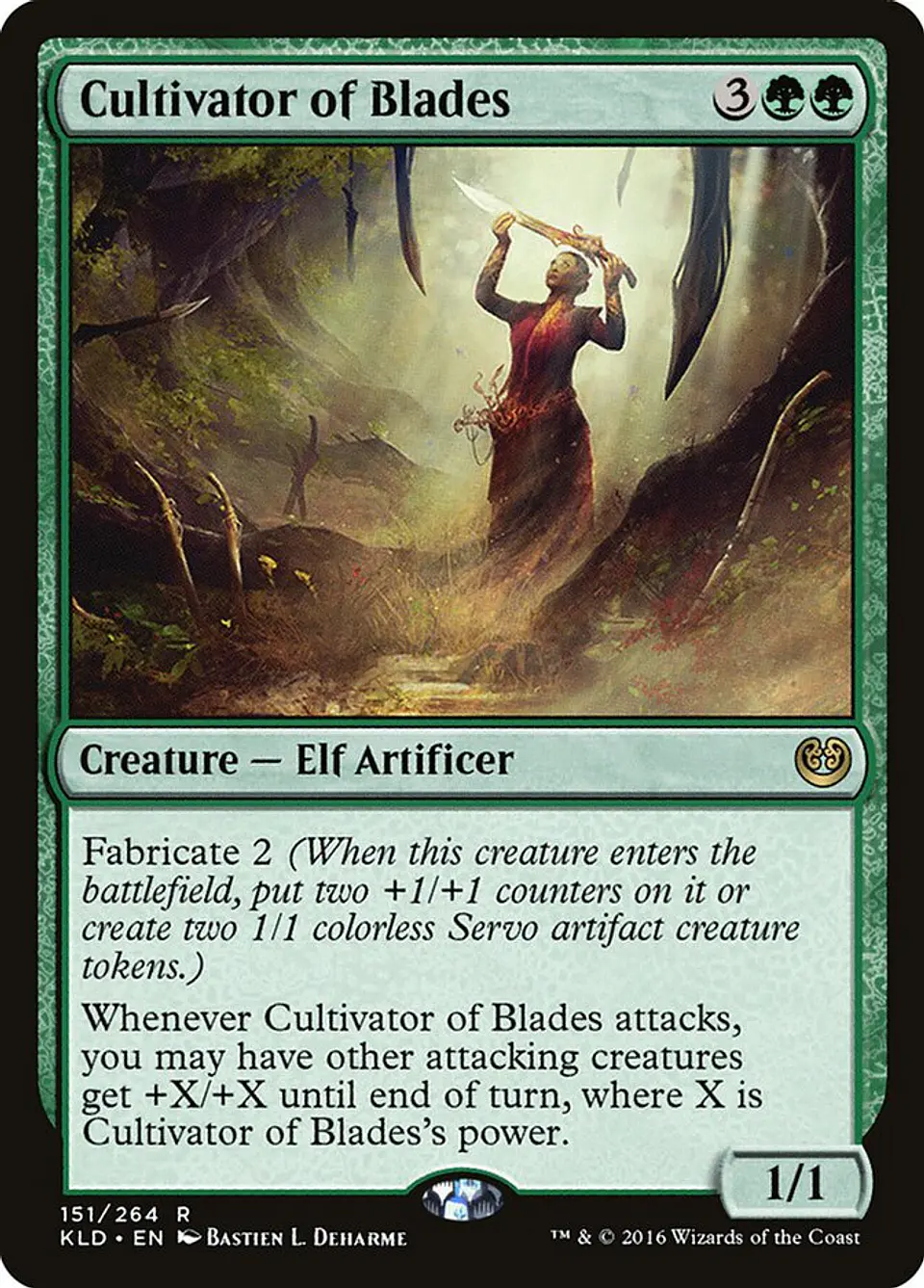 Cultivator of Blades 1