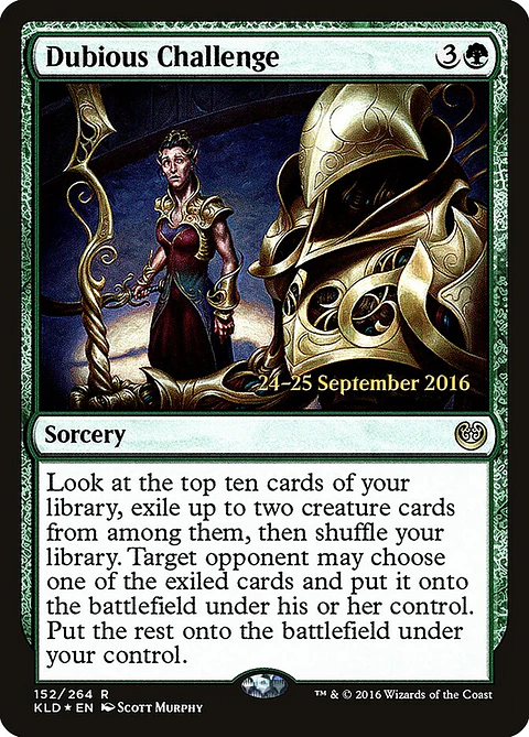 Dubious Challenge (Pre-release)