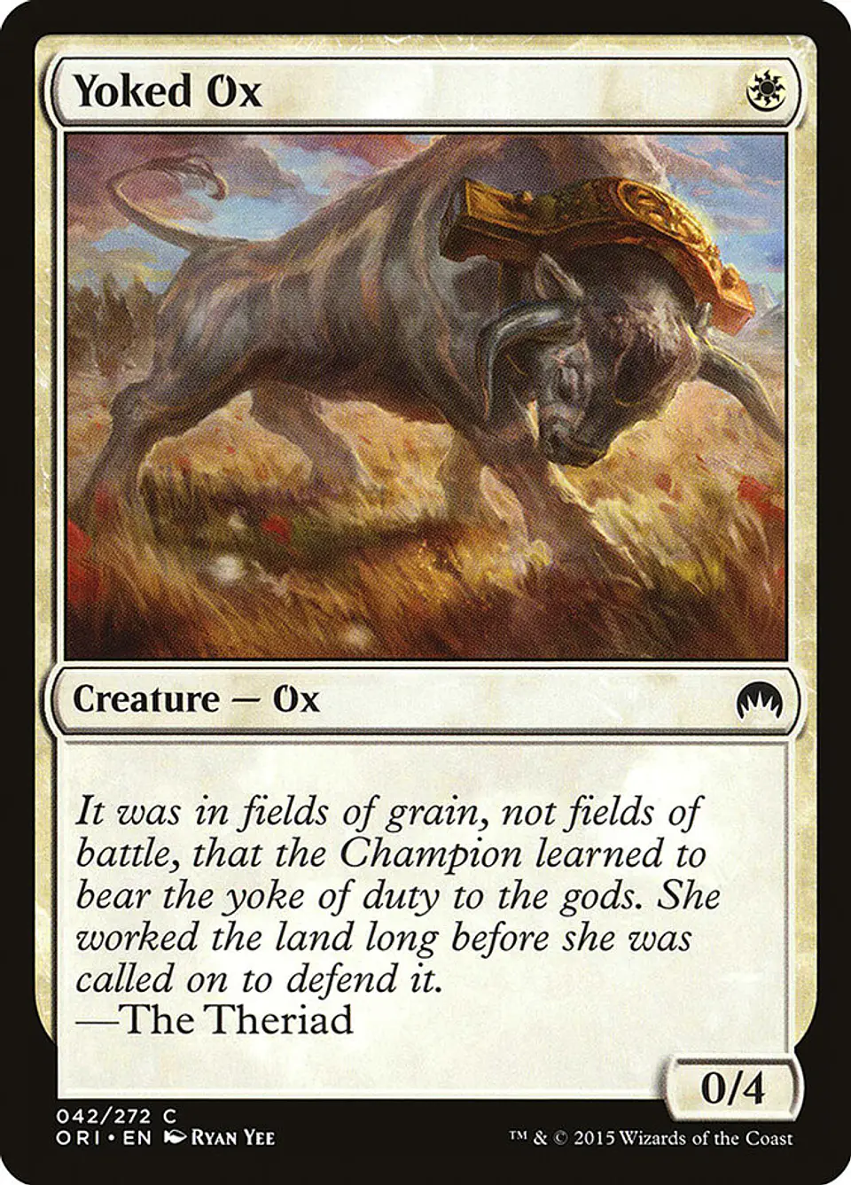 Yoked Ox 1