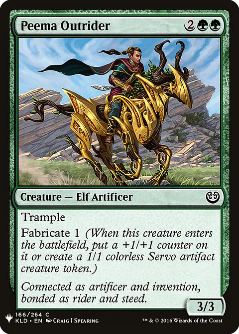 Peema Outrider (The List)