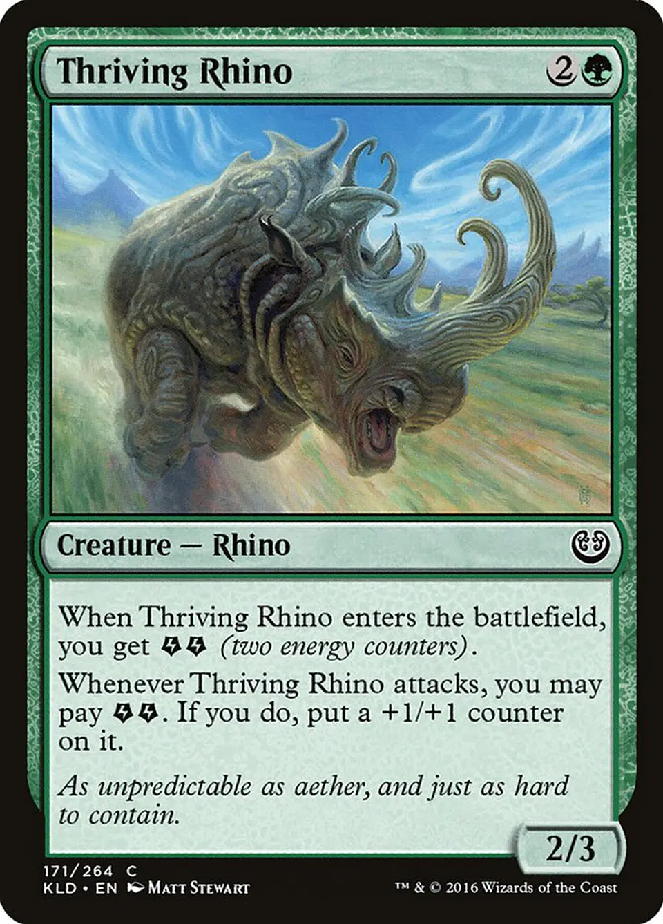 Thriving Rhino 1