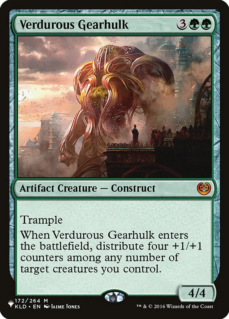 Verdurous Gearhulk (The List) 1