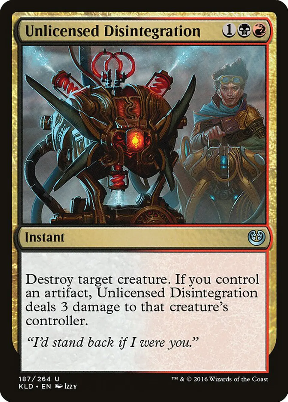 Unlicensed Disintegration 1